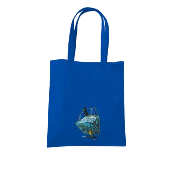 Nákupní taška Bastard Migrující rybka taška Bright Royal