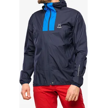 Pánská větrovka Bunda do deště Haglofs L.I.M Proof Jacket - tarn blue/nordic blue