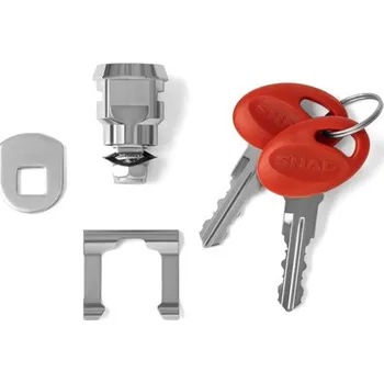 Zavazadlo na motocykl SHAD Vložka zámku s klíčem 200062R pro SH35/SH36/SH43/SH42 (CLICK SYSTEM LOCK)