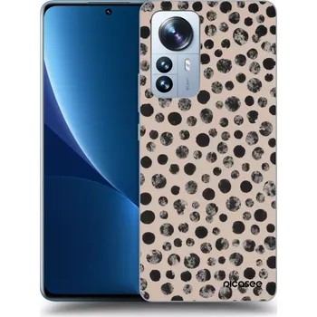 Pouzdro na mobilní telefon Picasee silikonový průhledný obal pro Xiaomi 12 Pro - Dots
