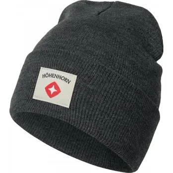 Čepice HÖHENHORN Unisex pletená beanie zimní čepice HOHENHORN Heelflip Barva: Šedá