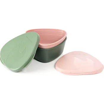 Outdoor vaření Sada nádob Light My Fire SnapBox O BIO 2-pack - green/pink