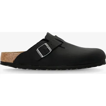 Dámské žabky Žabky dámské Birkenstock Boston Leather Oiled - black