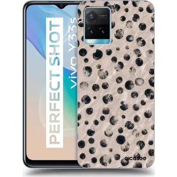 Pouzdro na mobilní telefon Picasee silikonový průhledný obal pro Vivo Y33s - Inked