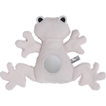 Dětská deka Baby´s only Baby's Only Plyšák žába se zrcátkem růžová