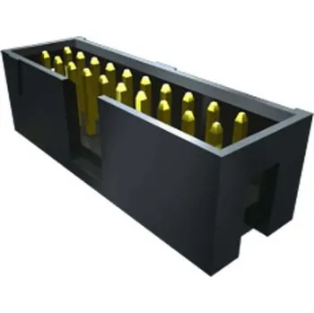 Elektrický konektor Konektor PCB, řada: TSS, počet kontaktů: 16, počet řad: 2, rozteč: 2.54mm, orientace těla: Pravý úhel, Průchozí otvor,