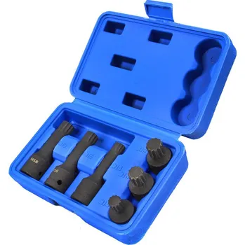 Klíč MAR-POL Sada nástrčných klíčů Spline 1/2\" M14-M16-M18 6ks