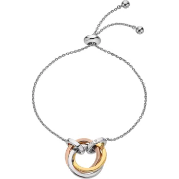 Náramek Stříbrný náramek Hot Diamonds Trio DL707
