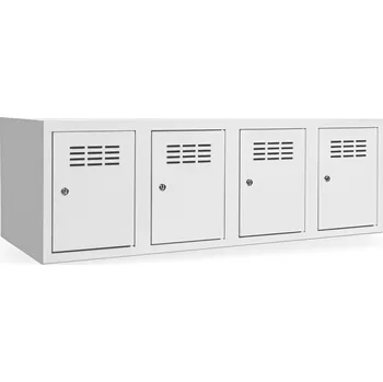 Školní nábytek 4-dveřová skříňka na boty 300 mm #03 SHOECABINET 4