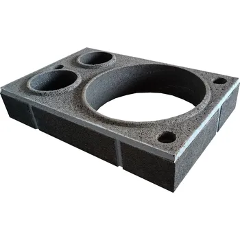 Komín Prstenec barevný Vario TK3HB TOP 570x380x100mm Barva prstenců: černá