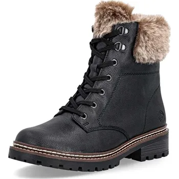 Dámské kozačky Rieker Dámská kotníková obuv REMONTE D0B74-03 černá W5 38