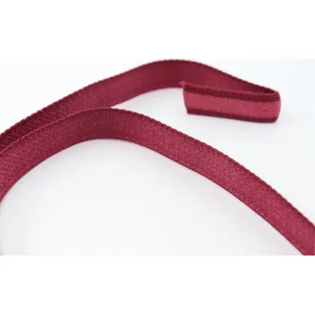 Textilní guma Pruženka ramínková 10mm vínová