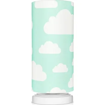 Stojací lampa Lamps and Company Stojací lampa s motivem oblak - mátová Barva: Bílá