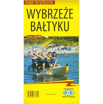 Wybrzeże Bałtyku Mapa Turystyczna