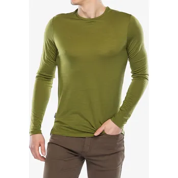 Pánská mikina Mikina bez kapuce Icebreaker Merino 125 Cool-Lite Sphere III LS Tee - sphagnum