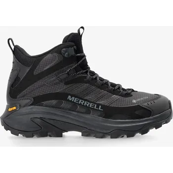 Pánská treková obuv Turistické boty Merrell Moab Speed 2 Mid GTX - black
