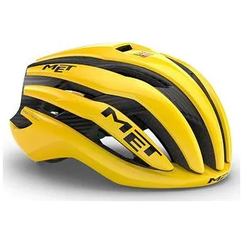 Cyklistická přilba MET přilba TRENTA 3K CARBON MIPS Jaune Limited Edition -52/56