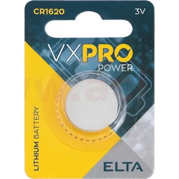 Autobaterie baterie lithiová CR1620, 3 V (1 ks)