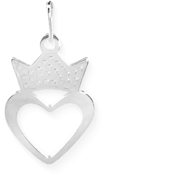 Přívěsek Yoowey Přívěsek stříbrný srdce PA6057