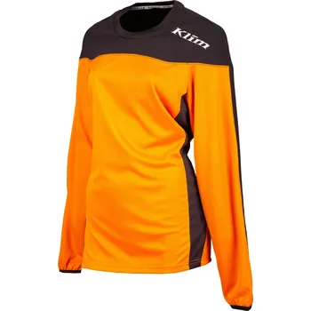 cyklistický dres KLIM Dámský dres Rebelle Oranžová L