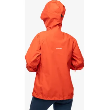 Dámská nepromokavá bunda s membránou Mammut Taiss HS Hooded Jacket - mammut red
