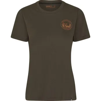 Seeland - Hunting Heritage triko dámské s krátkým rukávem Pine green Zelená XL