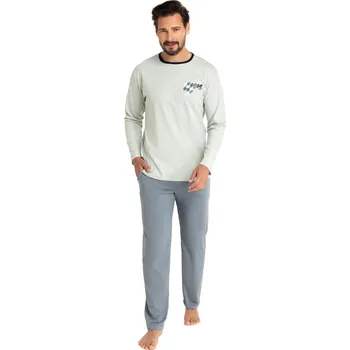 Pánské pyžamo Pánské pyžamo REGINA 484 zelená XL 0