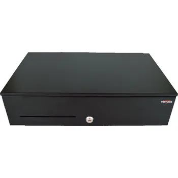 Pokladní zásuvka Pokladní zásuvka SK-500C - s kabelem, pořadač 6/8, 9-24V, černá