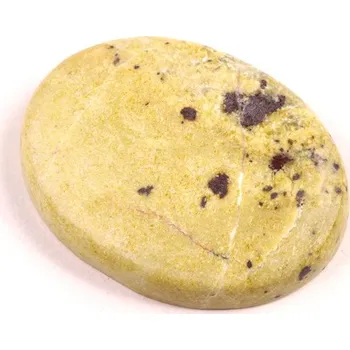 Korálek Kabošon Atlantasite č.1913 (33x26x6mm)