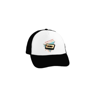 Kšiltovka Bastard B15: Kazeta a tužka kšiltovka truckerka Black cap