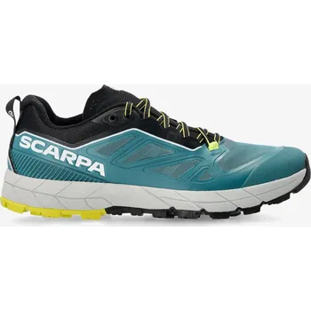 Pánská treková obuv Nástupové boty Scarpa Rapid - acid lime/blue