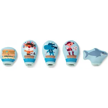 Hračka pro nejmenší LILLIPUTIENS Loutky pirátské prstové - hračka do vody