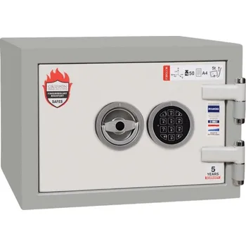 Trezor Protipožární bezpečnostní schránka šedá, s elektronickým zámkem #17 MINISAFE F30 ELECTRO
