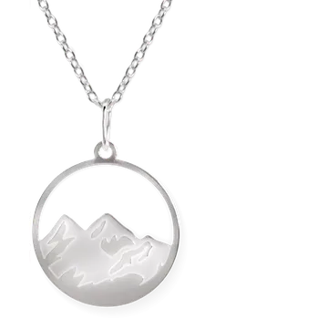 Náhrdelník Yoowey Přívěsek s řetízkem stříbrný KO1097_BR030_45