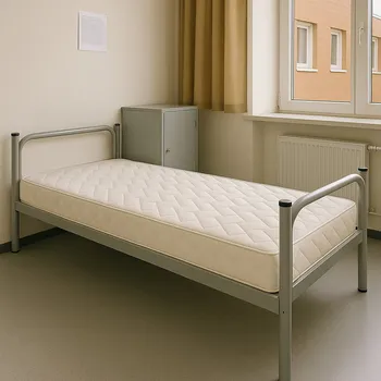 Lékařský nábytek Skládací kovová postel 2000/900 #03 FOLDING BED GREY
