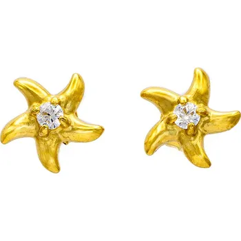 Náušnice BRUNOshop.cz Náušnice HVĚZDICE GOLD