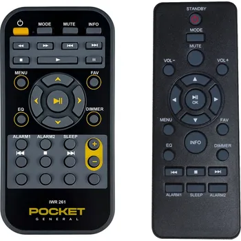 Dálkový ovladač TERRIS IWR 261 - dálkový ovladač duplikát