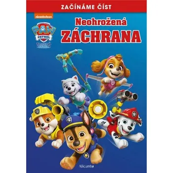 První čtění Tlapková patrola – Začínáme číst – Neohrožená záchrana