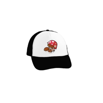 Kšiltovka Bastard Hřib kšiltovka truckerka Black cap