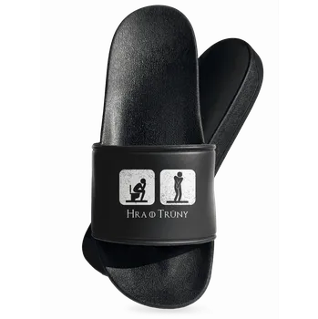 Pánské pantofle Bastard Hra o trůny pantofle Black