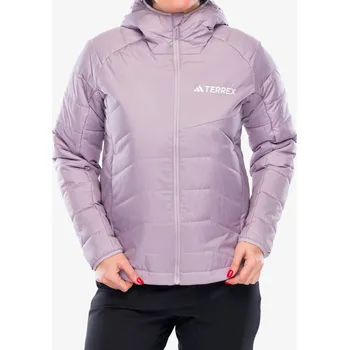 Zateplená bunda dámská adidas TERREX Multi Synthetic Insulated Hooded Jacket - preloved fig