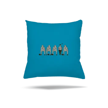 Polštář Bastard Nevinen polštář Blue Turquoise