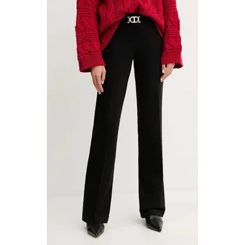 Dámské kalhoty Kalhoty Twinset dámské, černá barva, high waist, 252TP2602 99X, vel. 36