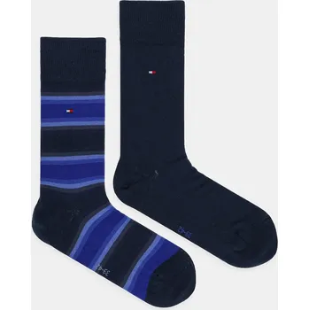Ponožky Tommy Hilfiger 2-pack 701236312 námořnická modř 59X, vel. 43/46