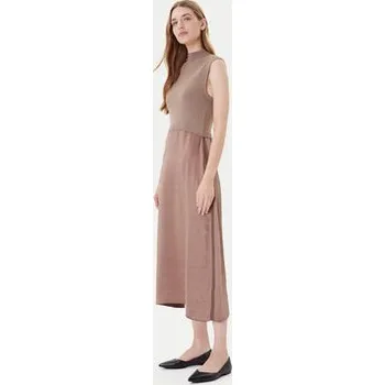 Dámské šaty BOSS Každodenní šaty Ferdolini 50542873 Béžová Regular Fit S