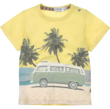 DIRKJE Tričko kr. rukáv žlutá kluk vel.56