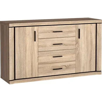 Komoda DALLAS s | komoda D1 | 157 cm | sonoma