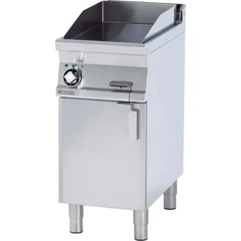 Kuchyňský gril Elektrická grilovací deska hladká chromovaná FTL 74 ETS RM GASTRO