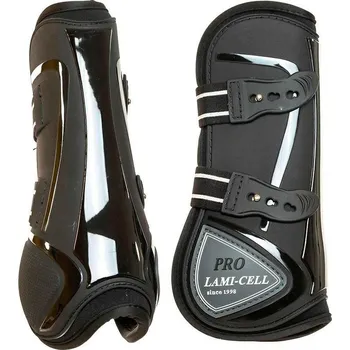 Koňské kamaše ELITE Luxusní přední kamaše pro koně Barva: Černá, Velikost: L