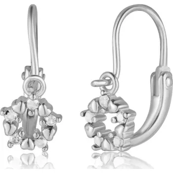 Náušnice Náušnice JVD SVLE3172XF6BI00 stříbrné